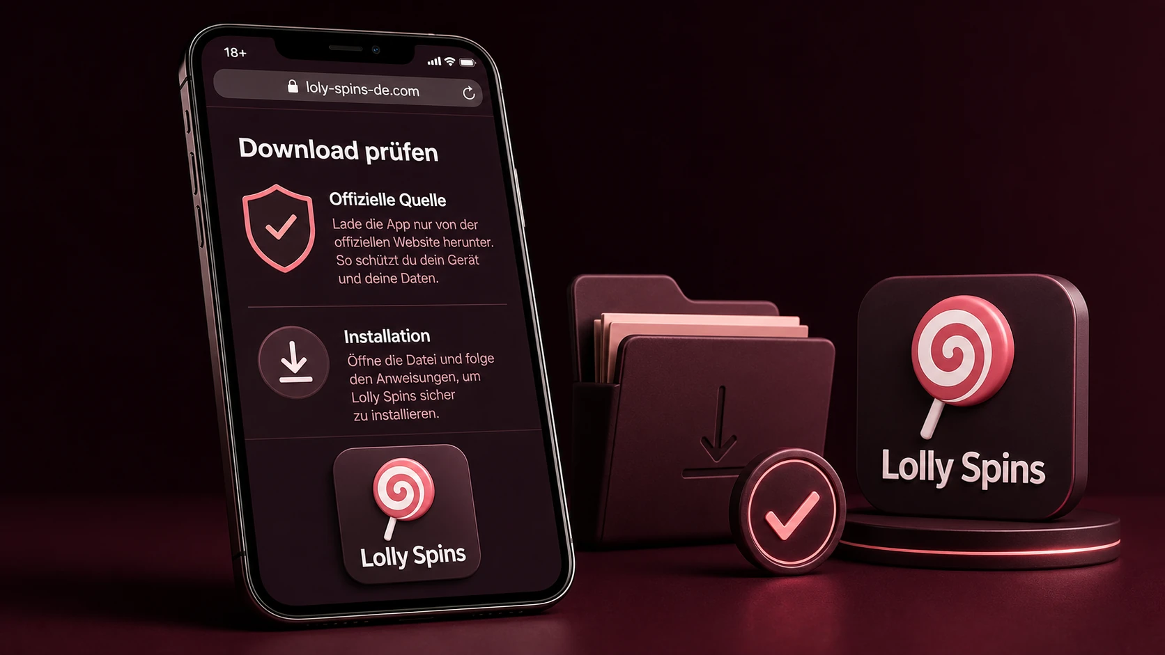 Lolly Spins App Download und Installation